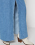 Frame Denim ABGESCHNITTENER TAILLENROCK - Maxirock